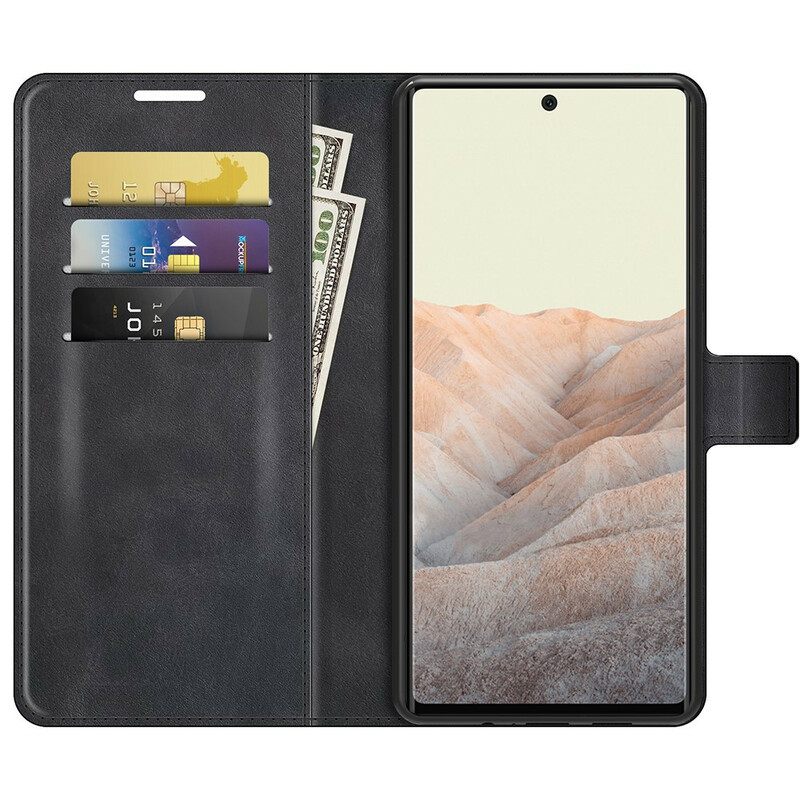 Κάλυμμα Google Pixel 6 Slim Extreme Leather Effect