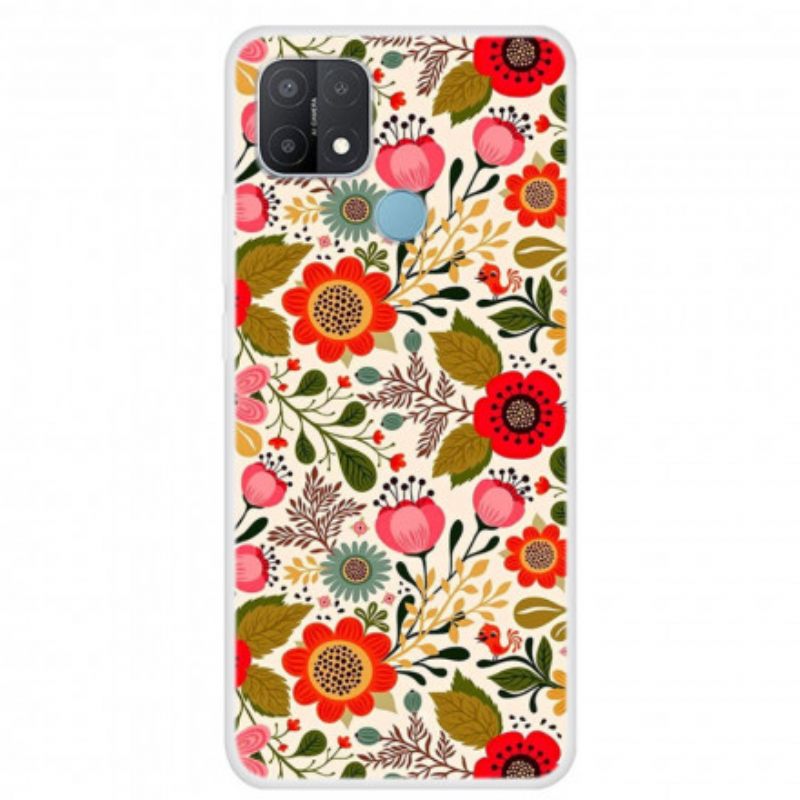 Θήκη Oppo A15 Floral Tapestry