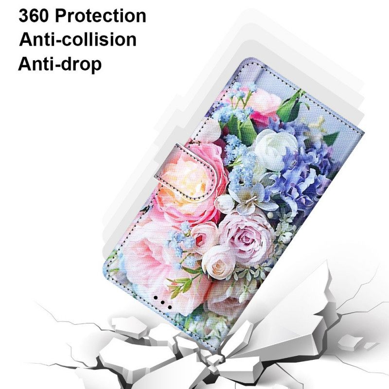 δερματινη θηκη Samsung Galaxy M23 5G Floral Wonder