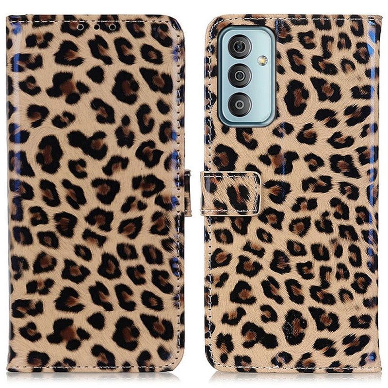 Θήκη Flip Samsung Galaxy M23 5G Leopard Skin Effect