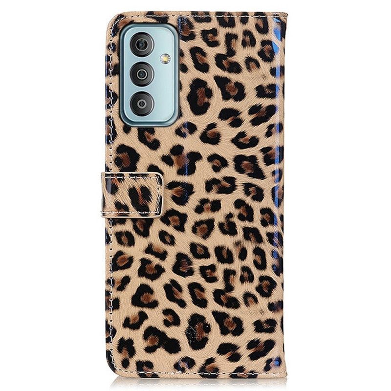 Θήκη Flip Samsung Galaxy M23 5G Leopard Skin Effect