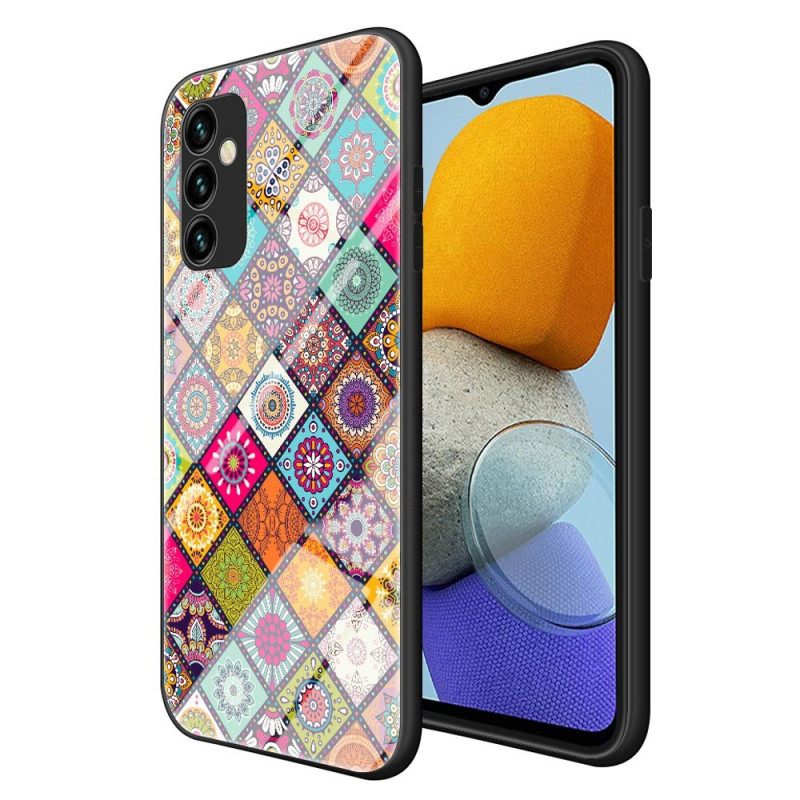 Θήκη Samsung Galaxy M23 5G Μαγνητική Θήκη Patchwork