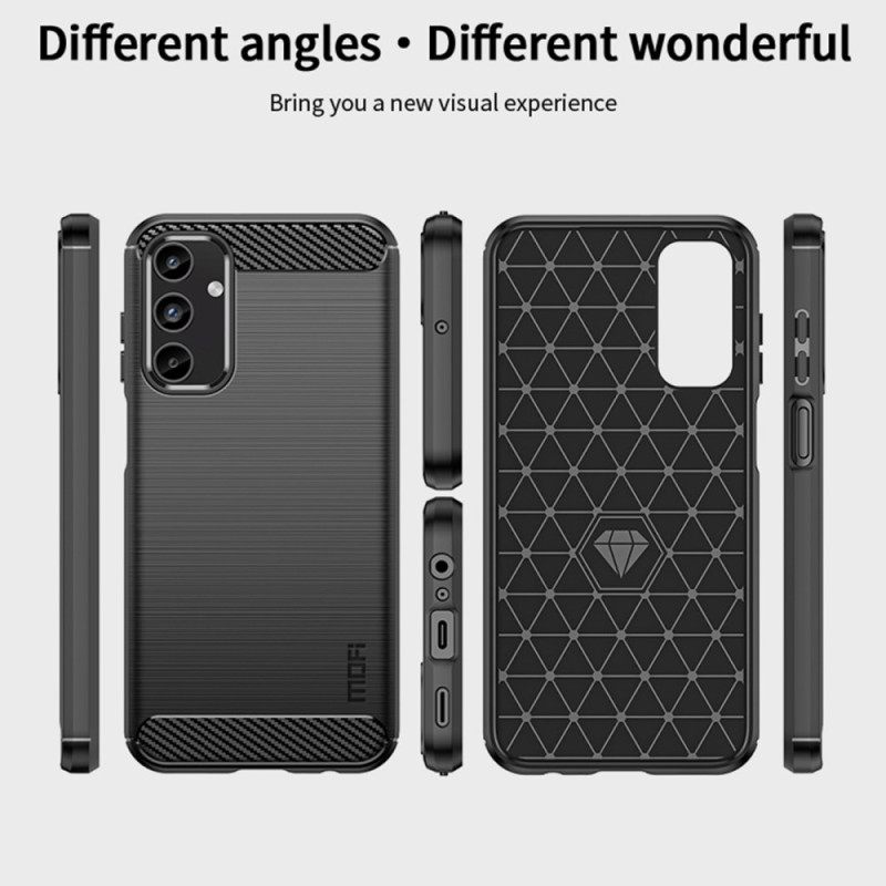 Κάλυμμα Samsung Galaxy A15 Mofi Brushed Carbon Fiber