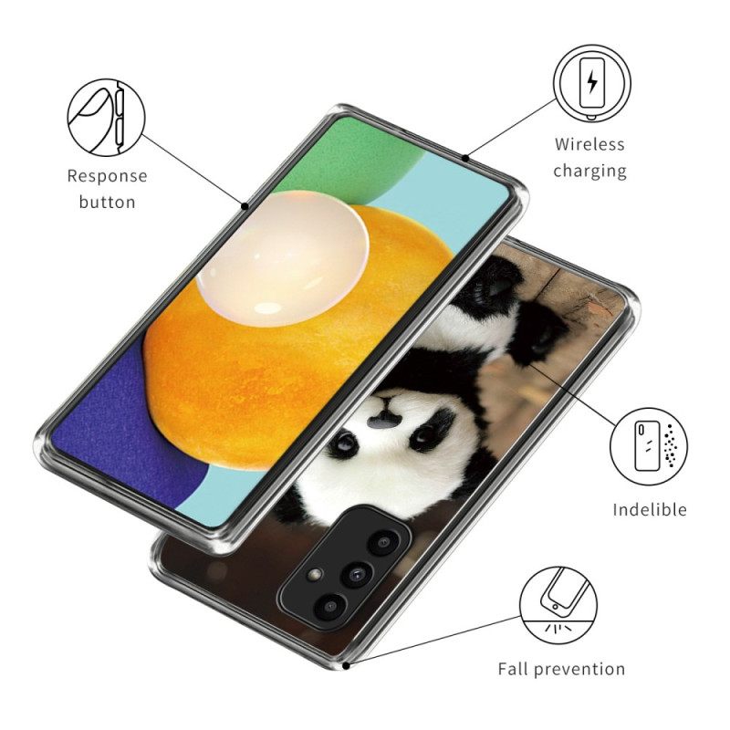 Κάλυμμα Samsung Galaxy A15 Μοτίβο Panda