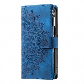 Θηκη Κινητου Samsung Galaxy A15 Θήκες Κινητών Mandala Print Wallet Με Λουράκι