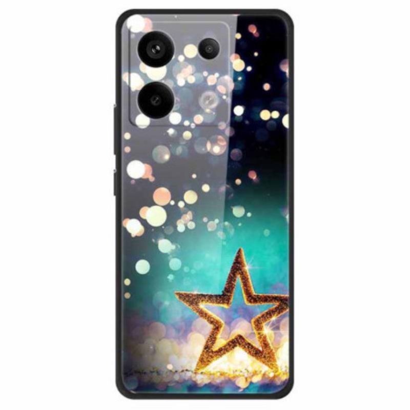 Κάλυμμα Poco X6 5g Bright Star Tempered Glass Σιλικόνης