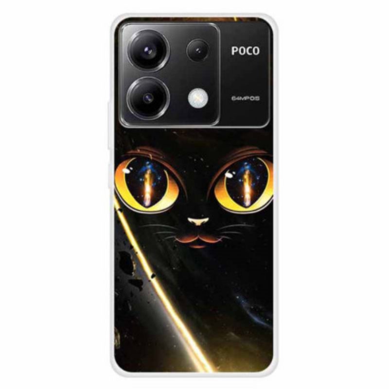 Κάλυμμα Poco X6 5g Cat Eyes