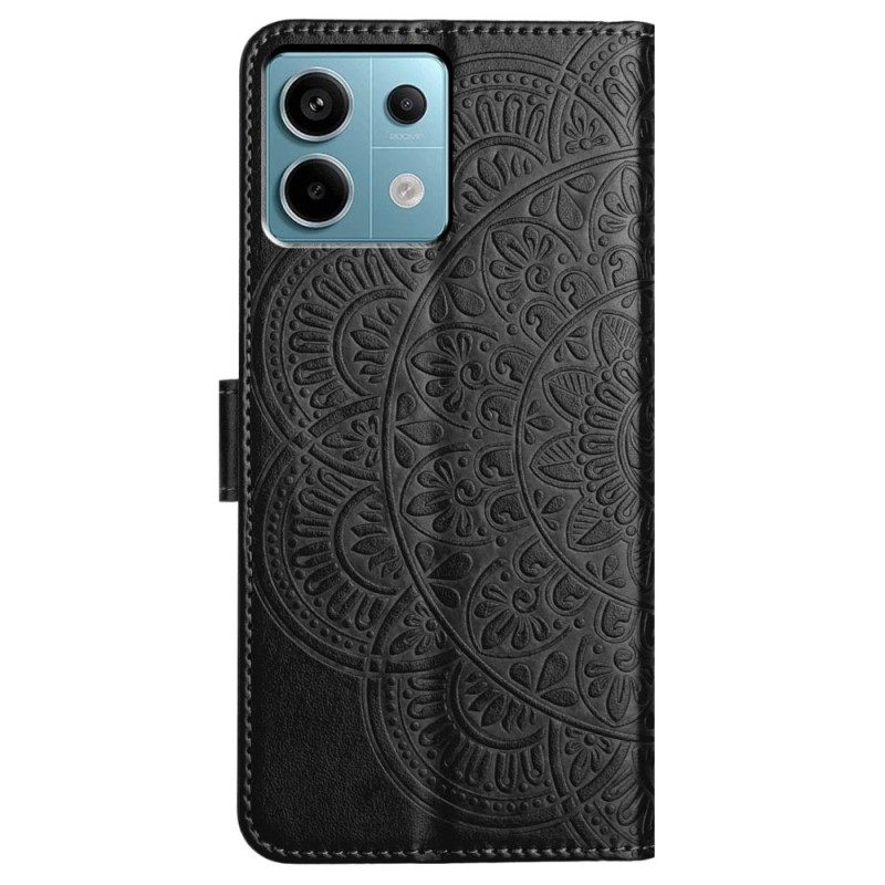 Θηκη Κινητου Poco X6 5g Mandala Printed Strap