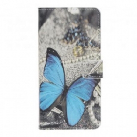 Κάλυμμα Samsung Galaxy A70 Μπλε Πεταλούδα