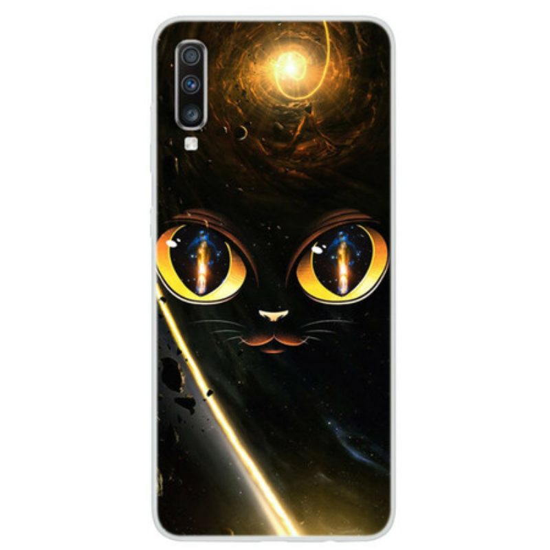 Θήκη Samsung Galaxy A70 Galaxy Cat