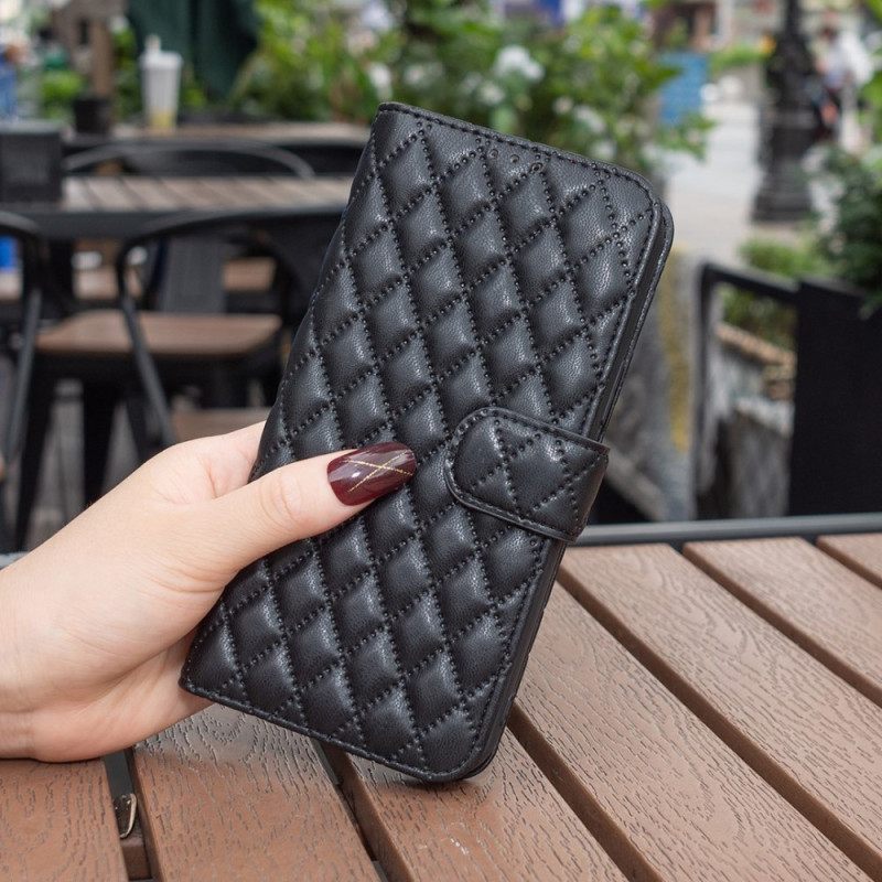 Κάλυμμα Xiaomi 12T / 12T Pro Binfen Color Style Quilted