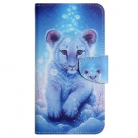 Κάλυμμα Xiaomi 12T / 12T Pro με κορδονι Baby Leopard Με Λουράκι