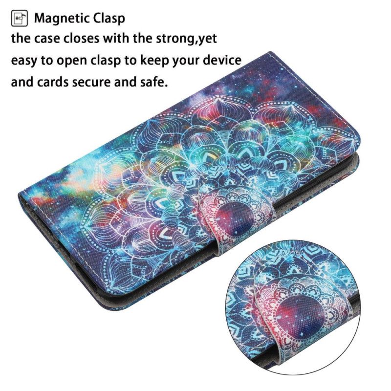 Κάλυμμα Xiaomi 12T / 12T Pro με κορδονι Flashy Strappy Mandala