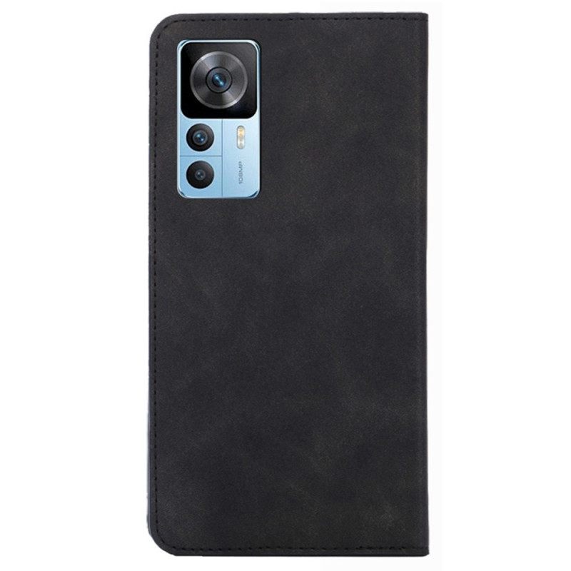 θηκη κινητου Xiaomi 12T / 12T Pro Θήκη Flip Faux Leather Elegance