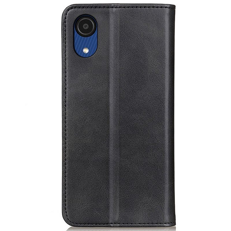 θηκη κινητου Samsung Galaxy A03 Core Θήκη Flip Elegance Split Leather