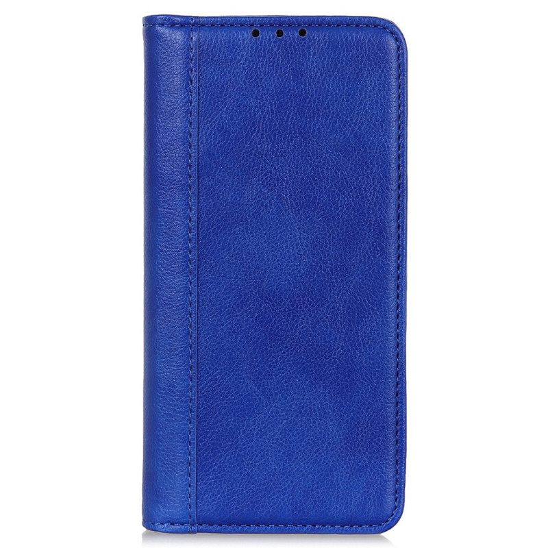 θηκη κινητου Samsung Galaxy A03 Core Θήκη Flip Elegance Split Leather Litchi