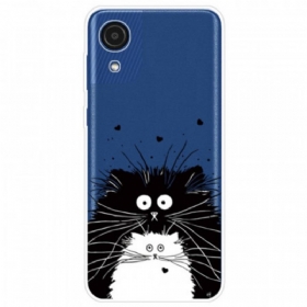 Θήκη Samsung Galaxy A03 Core Κοιτάξτε Τις Γάτες