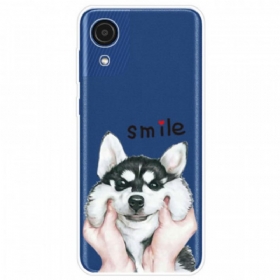 Θήκη Samsung Galaxy A03 Core Χαμογελαστος Σκυλος