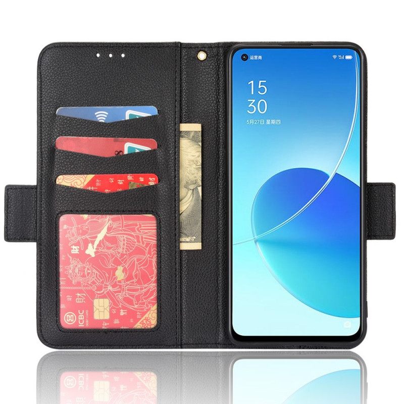 δερματινη θηκη Oppo Reno 6 5G Θήκη Flip Flap Διπλό Νέα Χρώματα