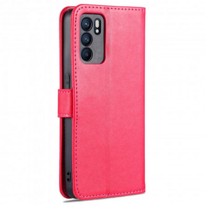 Κάλυμμα Oppo Reno 6 5G Azns Faux Leather