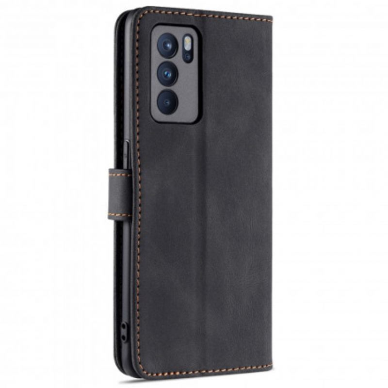 Κάλυμμα Oppo Reno 6 5G Azns Leather Effect Couture