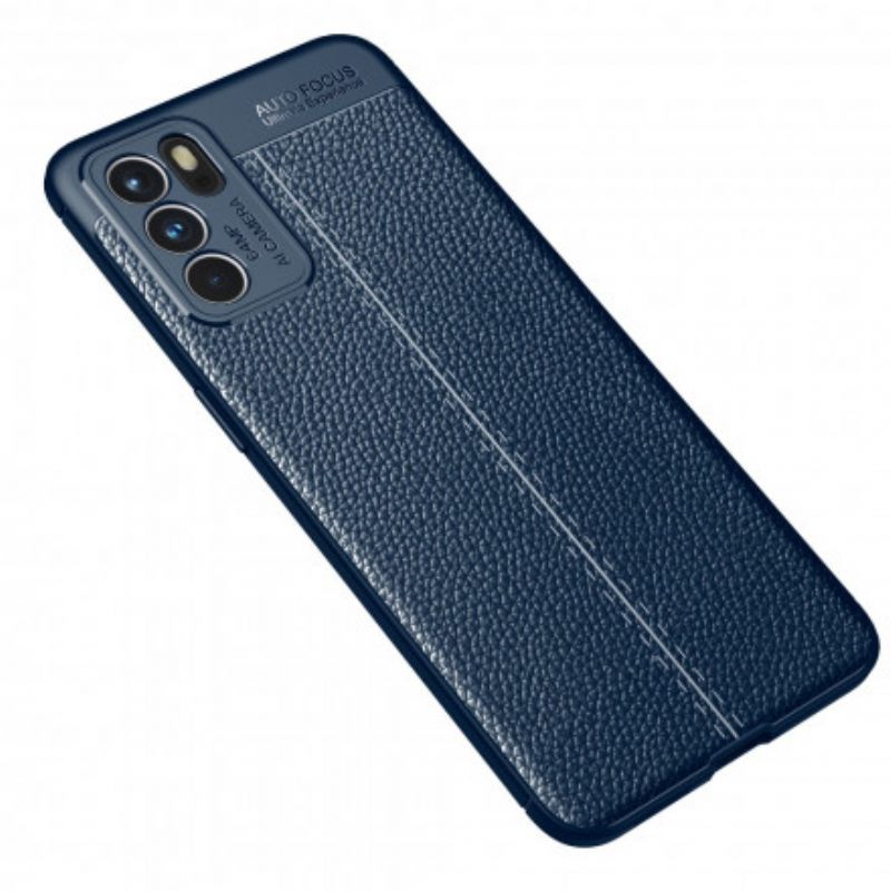 θηκη κινητου Oppo Reno 6 5G Litchi Leather Effect