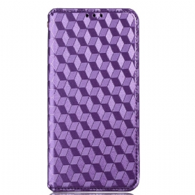 θηκη κινητου Oppo Reno 6 5G Θήκη Flip 3d Diamond Leather Effect