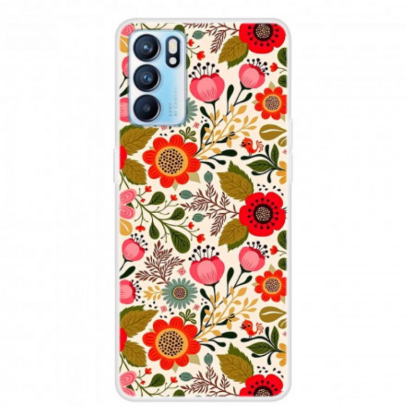 Θήκη Oppo Reno 6 5G Floral Tapestry