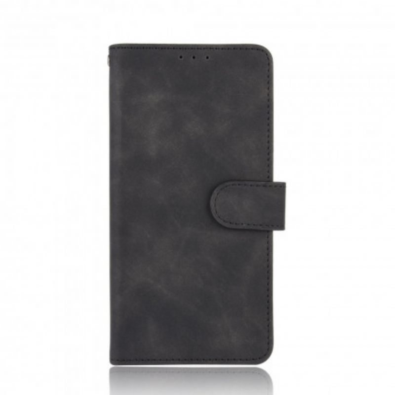 Θήκη Flip Poco M3 Εφέ Soft Touch Leather