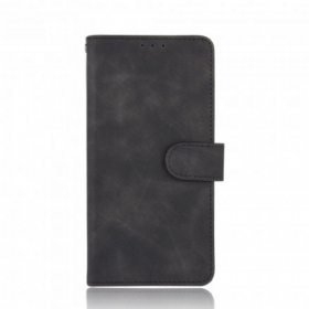 Θήκη Flip Poco M3 Εφέ Soft Touch Leather