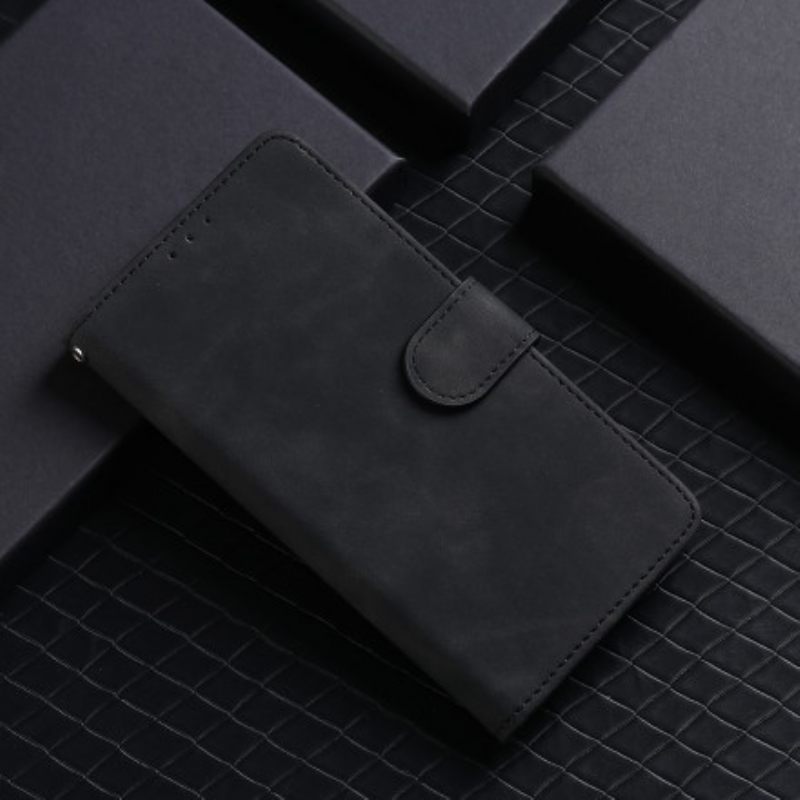 Θήκη Flip Poco M3 Εφέ Soft Touch Leather