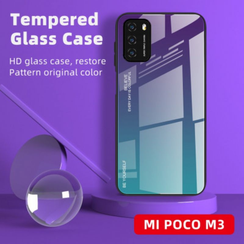 Θήκη Poco M3 Tempered Glass Be Yourself