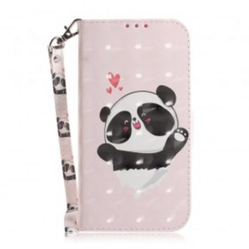 Κάλυμμα Samsung Galaxy A50 με κορδονι Panda Love With Lanyard