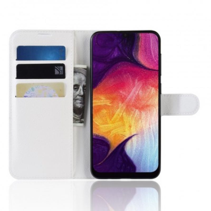 Κάλυμμα Samsung Galaxy A50 Ρετρό Ψεύτικο Δέρμα