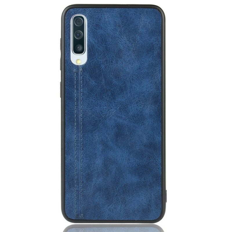 Θήκη Samsung Galaxy A50 Couture Δερμάτινο Εφέ