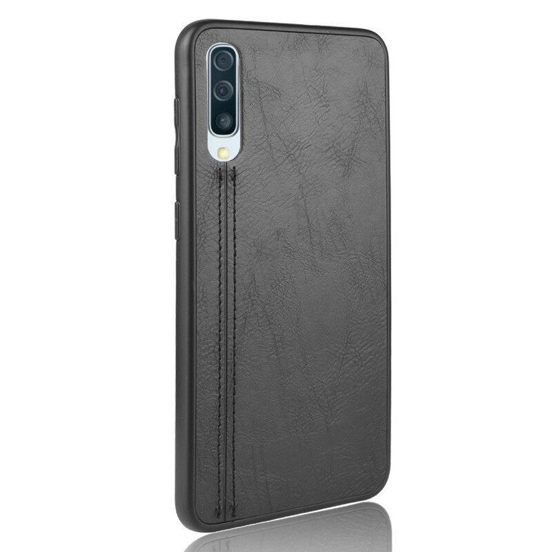 Θήκη Samsung Galaxy A50 Couture Δερμάτινο Εφέ