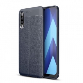 Θήκη Samsung Galaxy A50 Δερμάτινο Εφέ Litchi Double Line