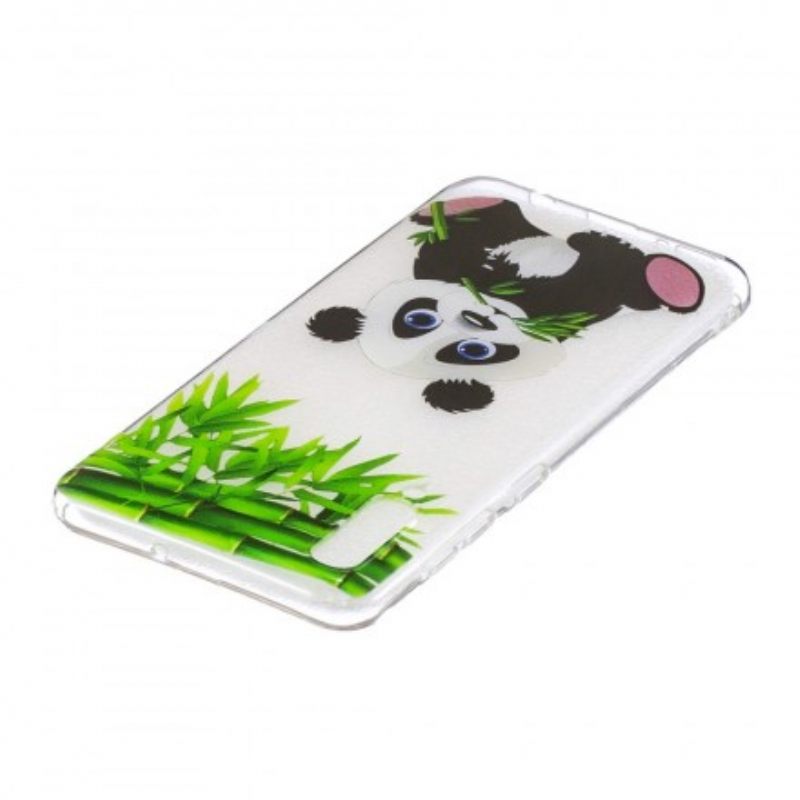 Θήκη Samsung Galaxy A50 Χωρίς Ραφή Panda Eat