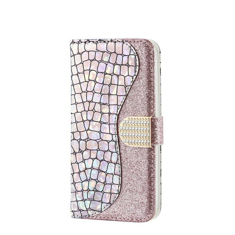 Κάλυμμα Samsung Galaxy A20e Crocodile Diamonds