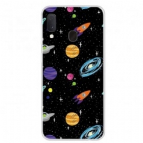 Θήκη Samsung Galaxy A20e Πλανήτης Γαλαξίας