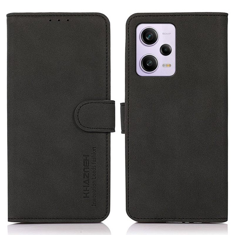 Κάλυμμα Poco X5 Pro 5G Khazneh Fashion Leather Effect