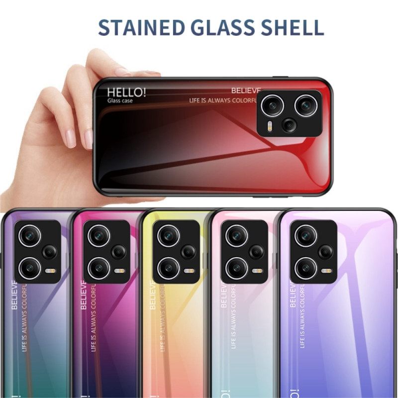 θηκη κινητου Poco X5 Pro 5G Tempered Glass Γεια Σας