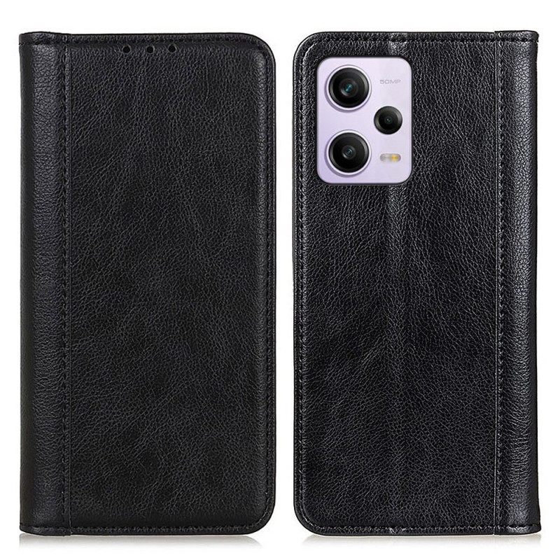 θηκη κινητου Poco X5 Pro 5G Θήκη Flip Lychee Split Leather