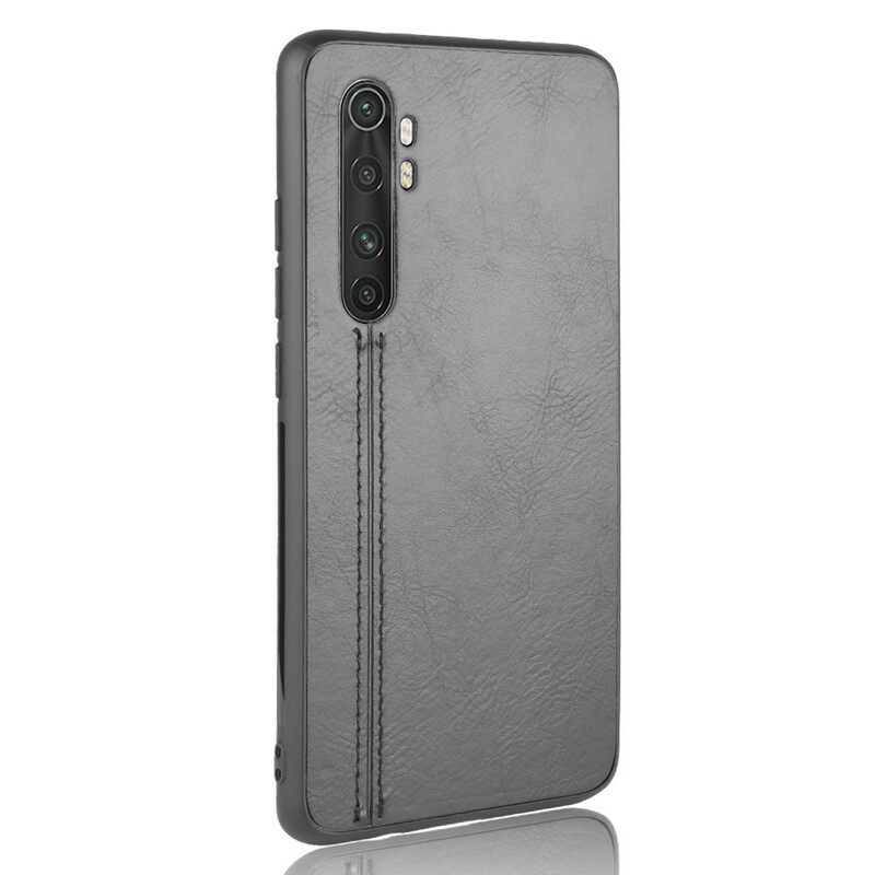 θηκη κινητου Xiaomi Mi Note 10 Lite Couture Δερμάτινο Εφέ