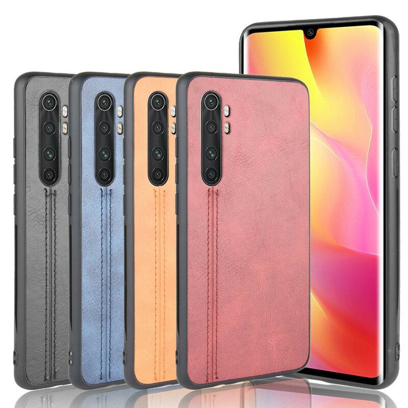 θηκη κινητου Xiaomi Mi Note 10 Lite Couture Δερμάτινο Εφέ