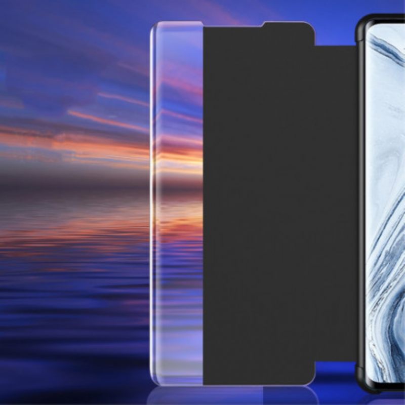 θηκη κινητου Xiaomi Mi Note 10 Lite Συνθετικό Δέρμα Με Υφή