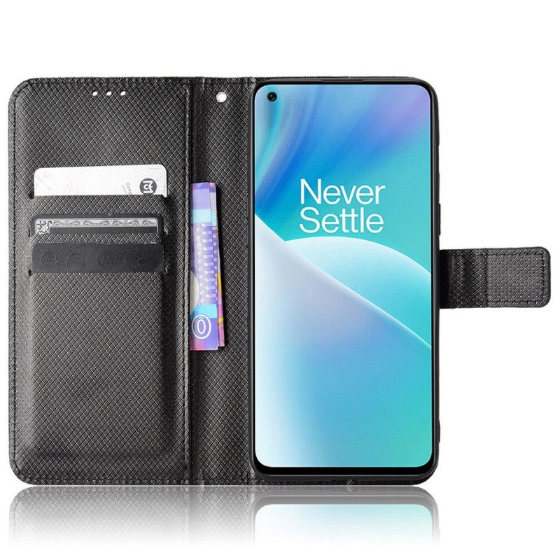 δερματινη θηκη OnePlus Nord 2T 5G με κορδονι Λουράκι Από Συνθετικό Δέρμα