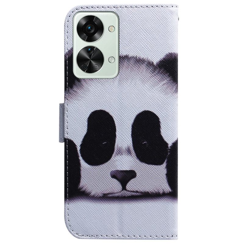 Κάλυμμα OnePlus Nord 2T 5G με κορδονι Strappy Panda