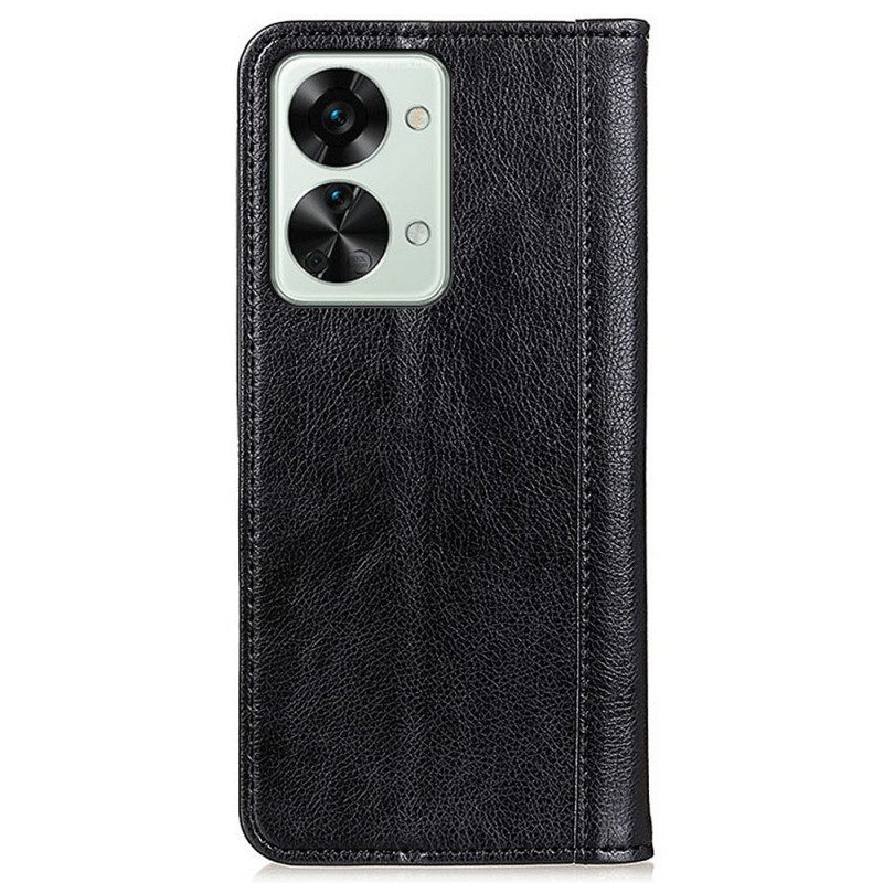 Κάλυμμα OnePlus Nord 2T 5G Split Leather