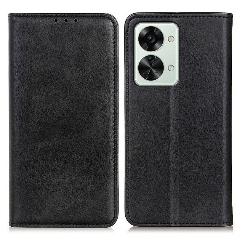 Κάλυμμα OnePlus Nord 2T 5G Split Leather